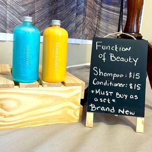 Function of Beauty - Designer Shampoo and Conditioner.